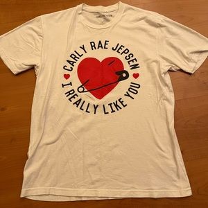 Carly Rae Jepsen “I Really Like You” Tee Shirt Sz M
